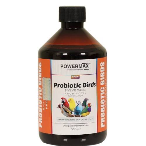 Powermax Probiyotic Birds ( sıvı ve canlı probiyotik 500 ml) - 1