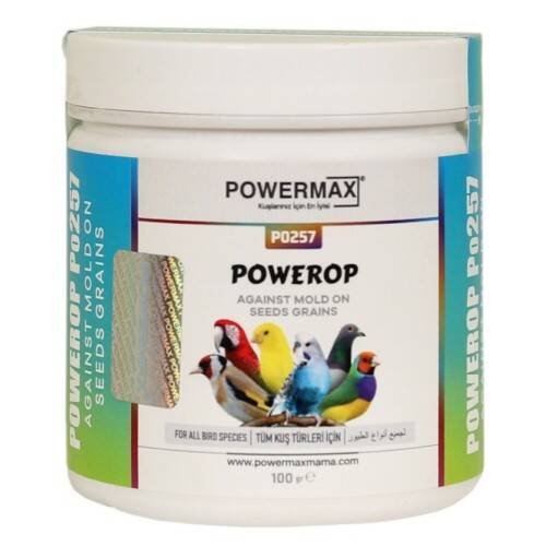 Powerop ( yem dezenfektanı) ( yemlerde mantar, bakteri,kelebek, ve küf önleyici ) 100 gr - 1
